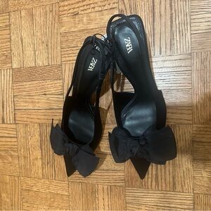 Zara bow heels